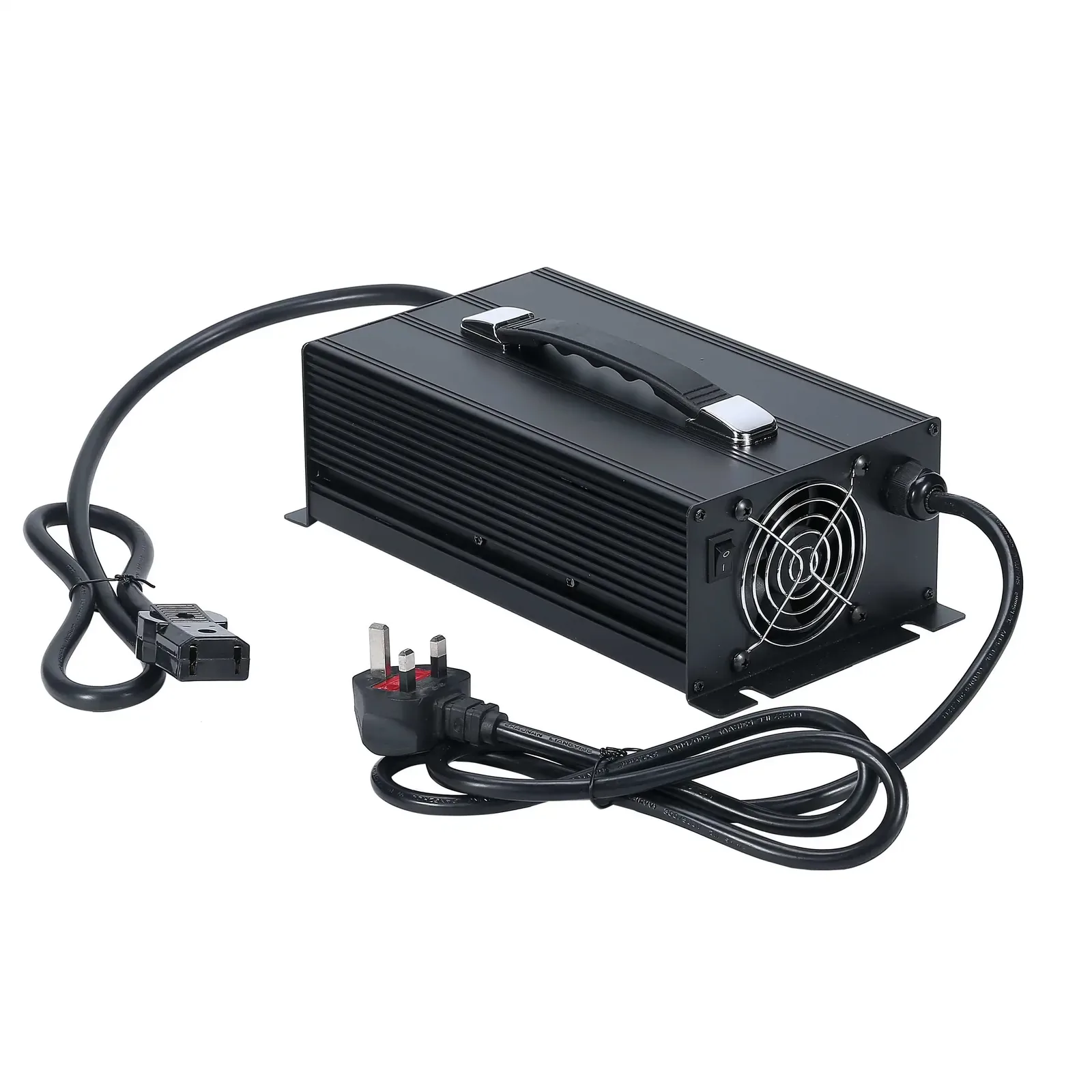 JUXON 54.6V 30A lithium-ion solar battery charger — detail view 2