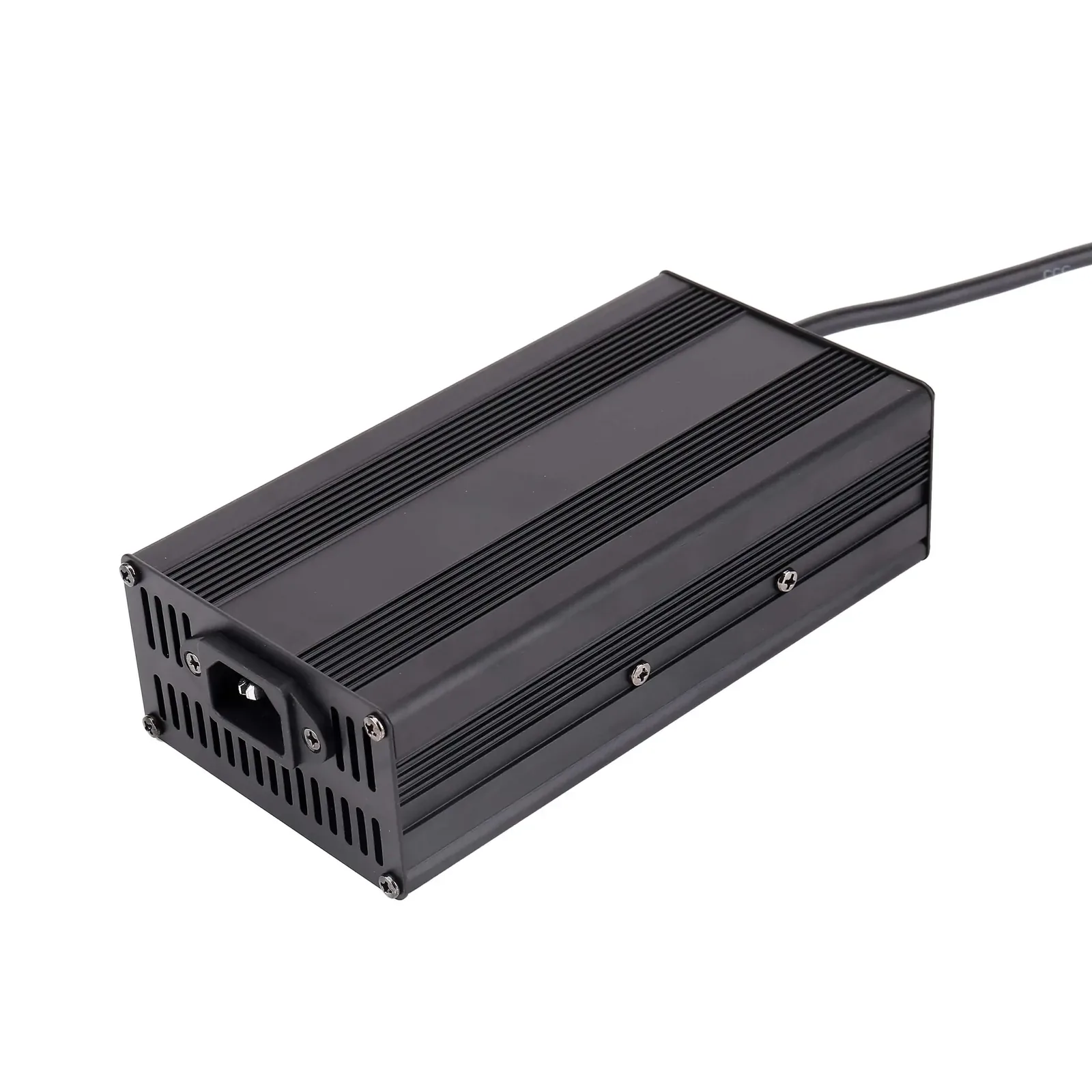 JUXON 54.75V 8A lithium-ion forklift battery charger — detail view 2