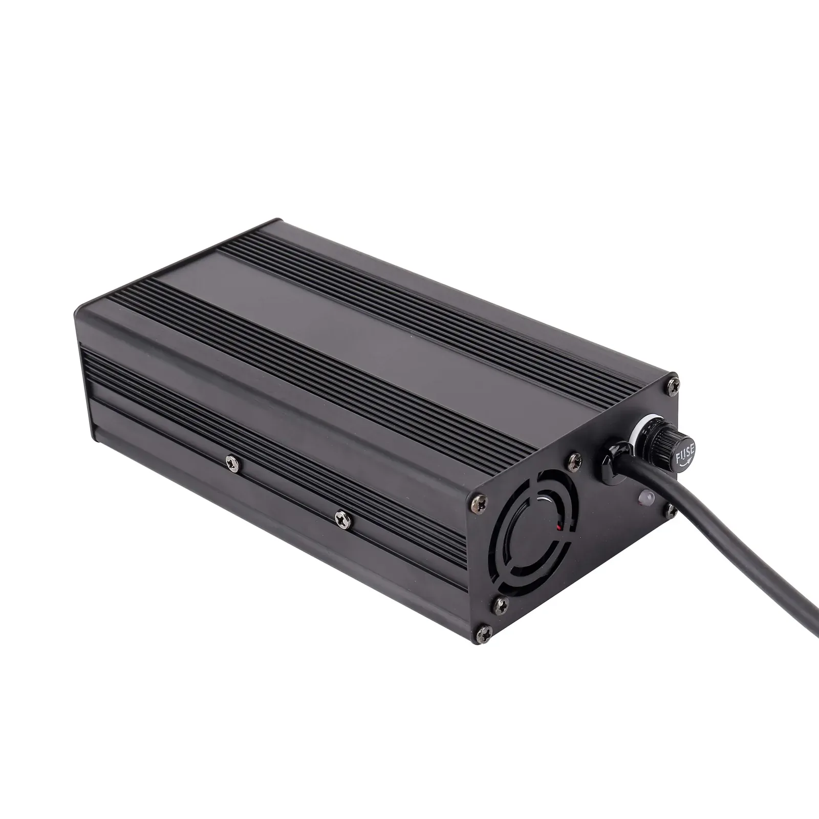 JUXON 54.75V 8A lithium-ion forklift battery charger — detail view 5
