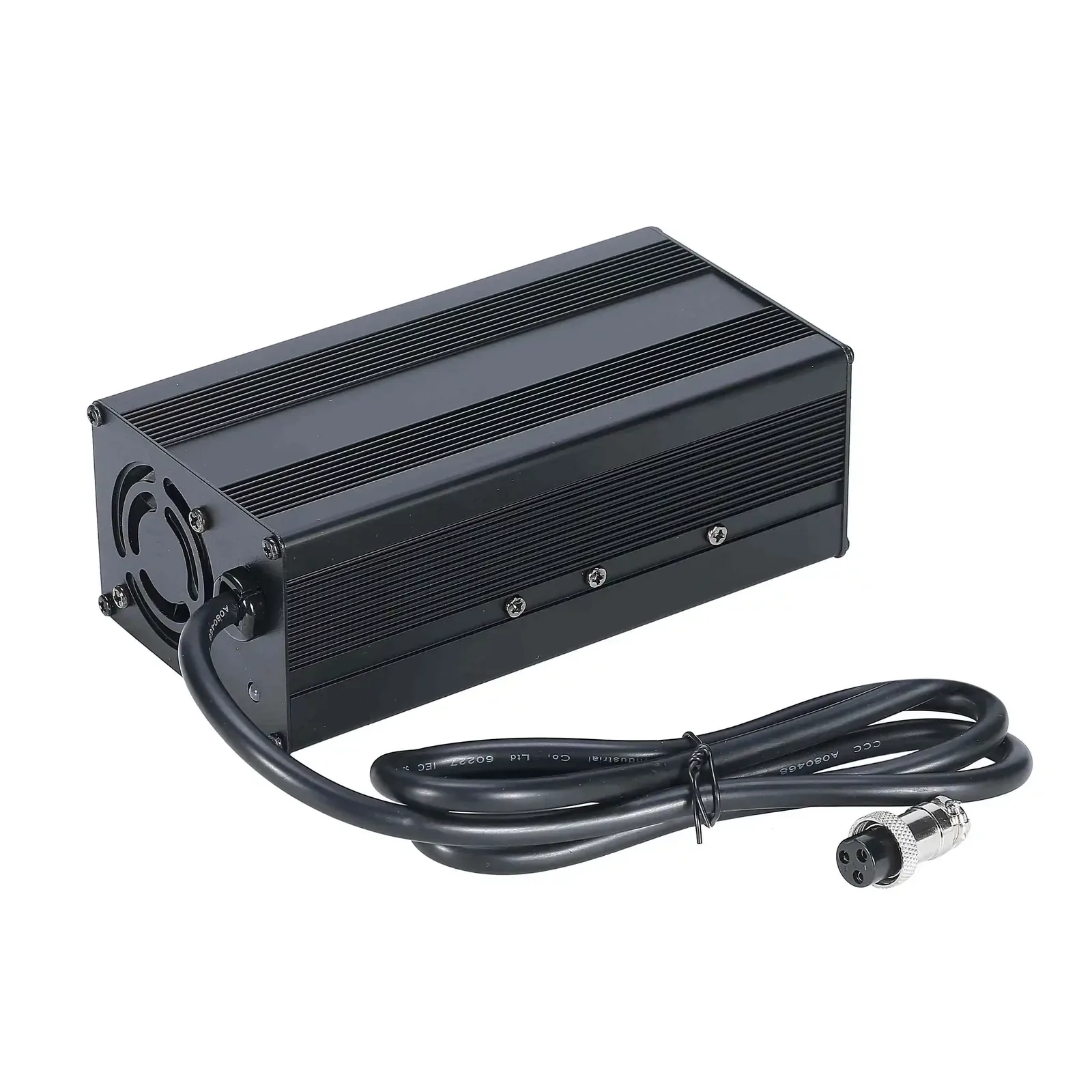 JUXON 54.75V 8A lithium-ion forklift battery charger — detail view 7