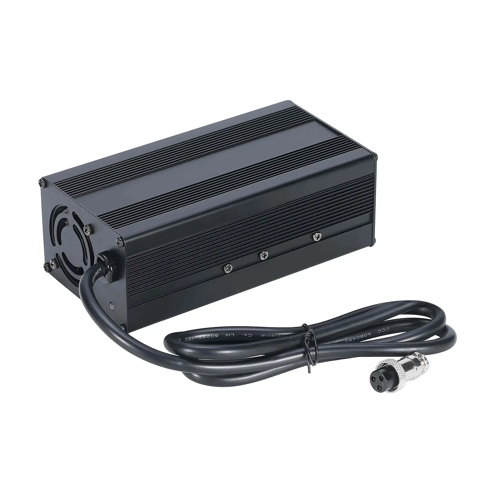 JUXON 67.2V 10A lithium-ion forklift battery charger — detail view 2