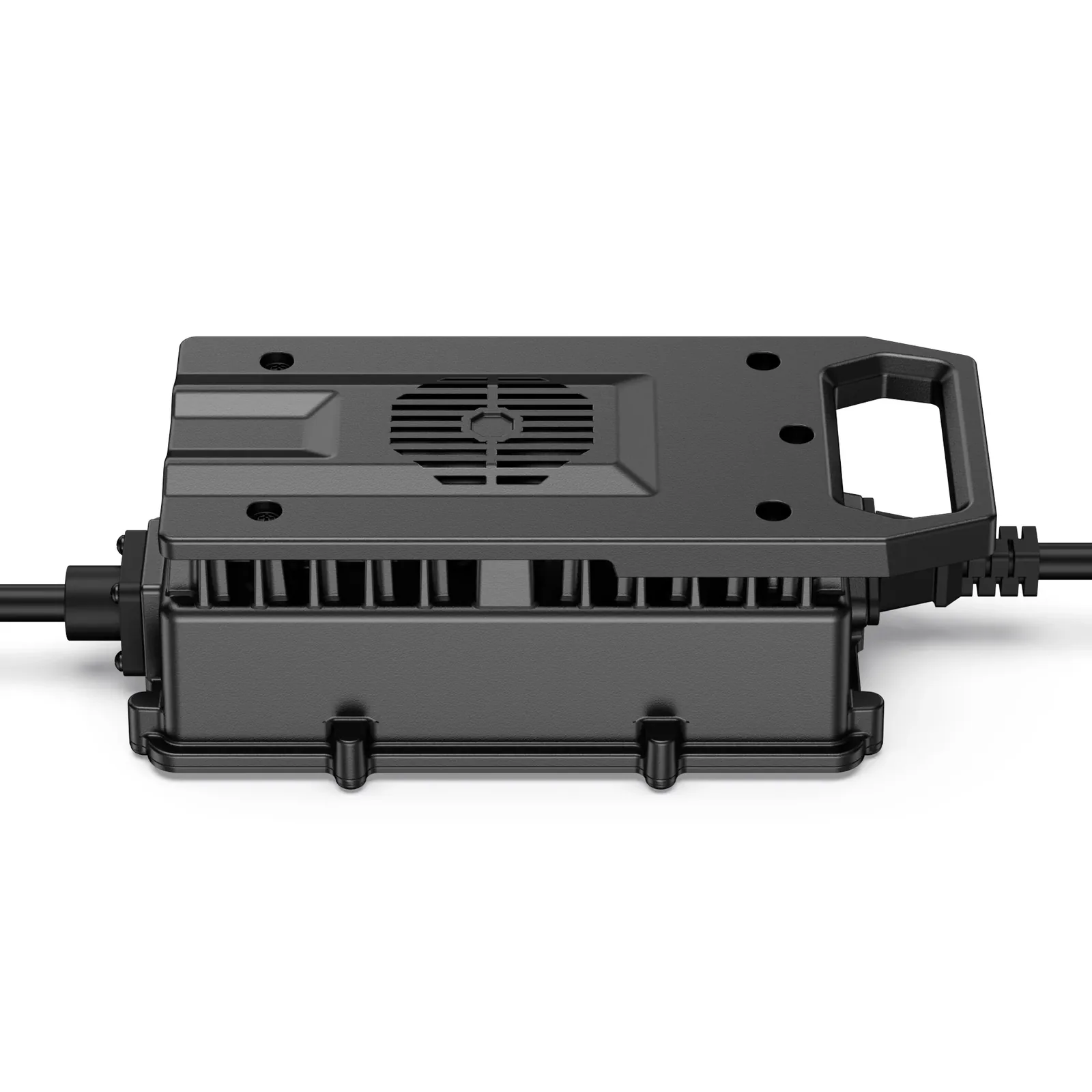 JUXON 54.6V 15A lithium-ion forklift battery charger — detail view 2