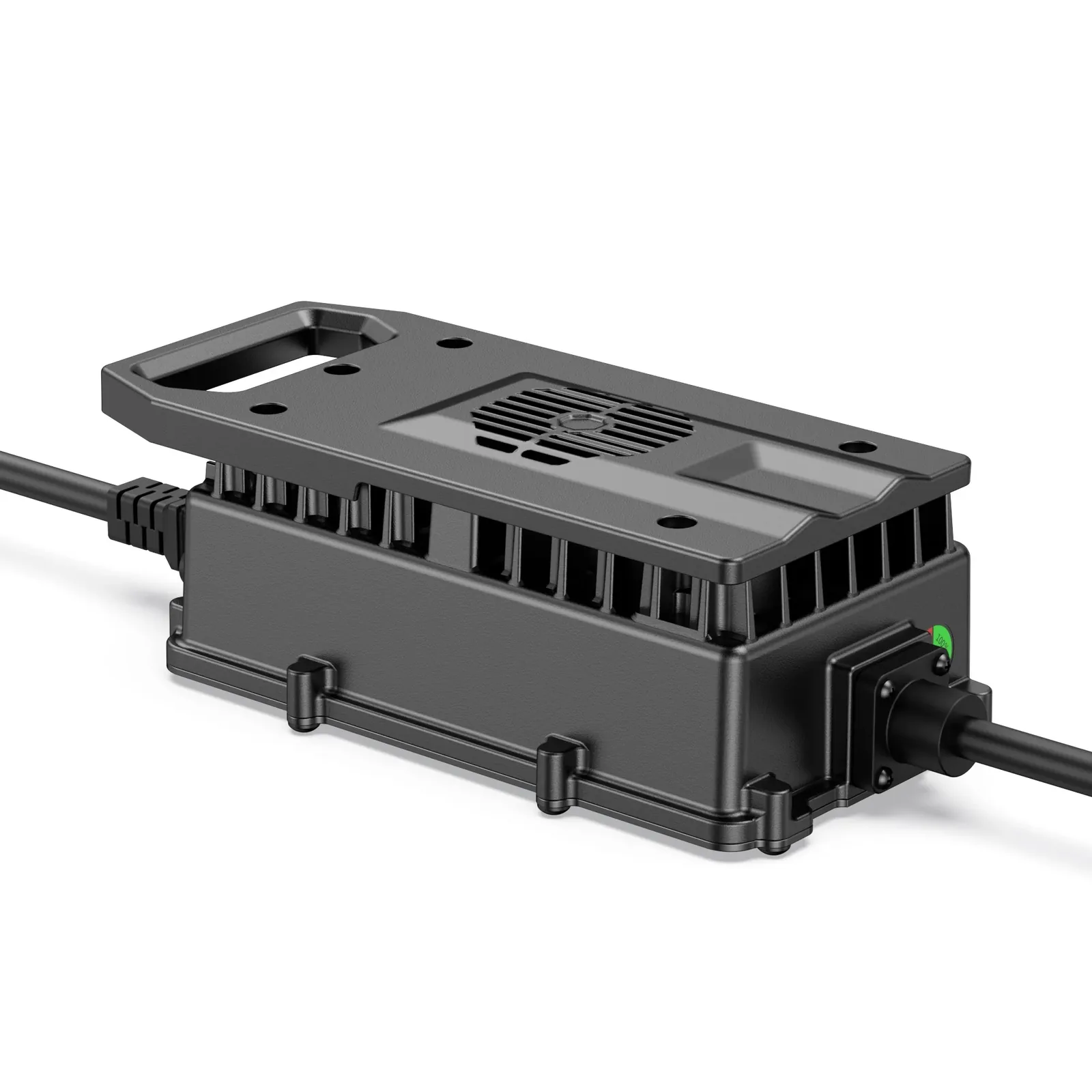 JUXON 54.6V 15A lithium-ion forklift battery charger — detail view 3