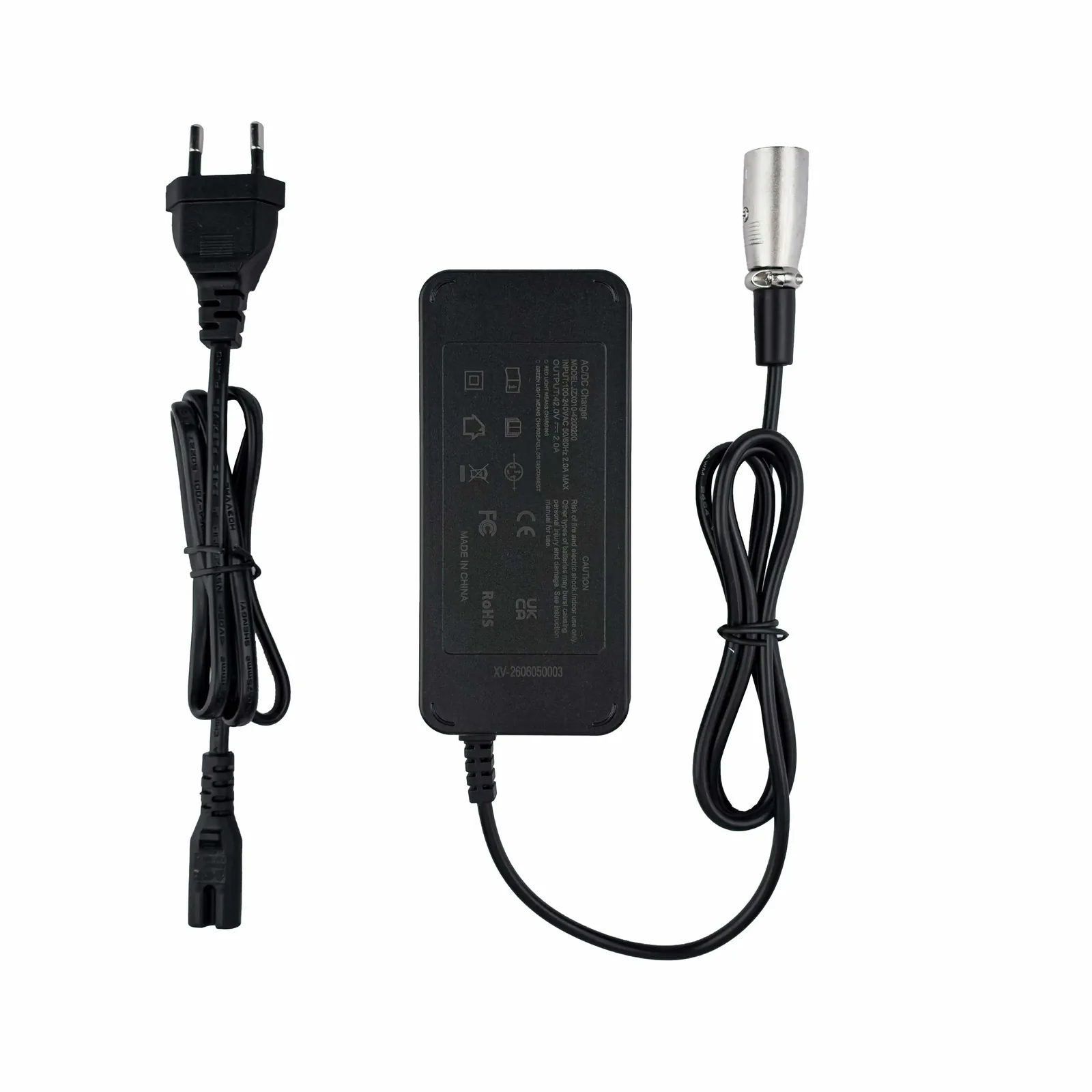 JUXON 84W lithium-ion e-bike battery charger — detail view 3