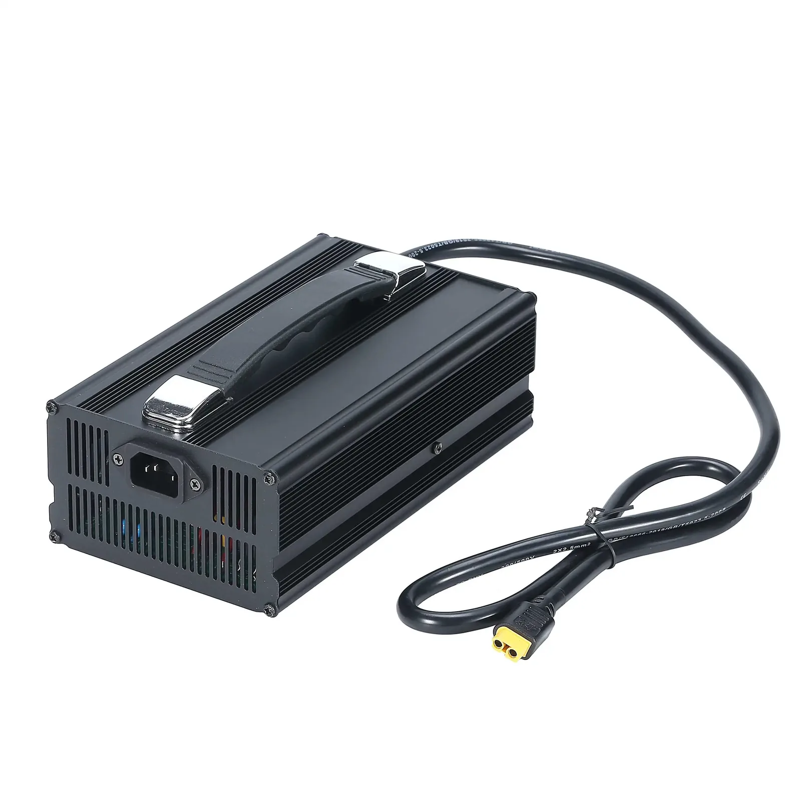 JUXON 54.6V 12A lithium-ion forklift battery charger — detail view 7