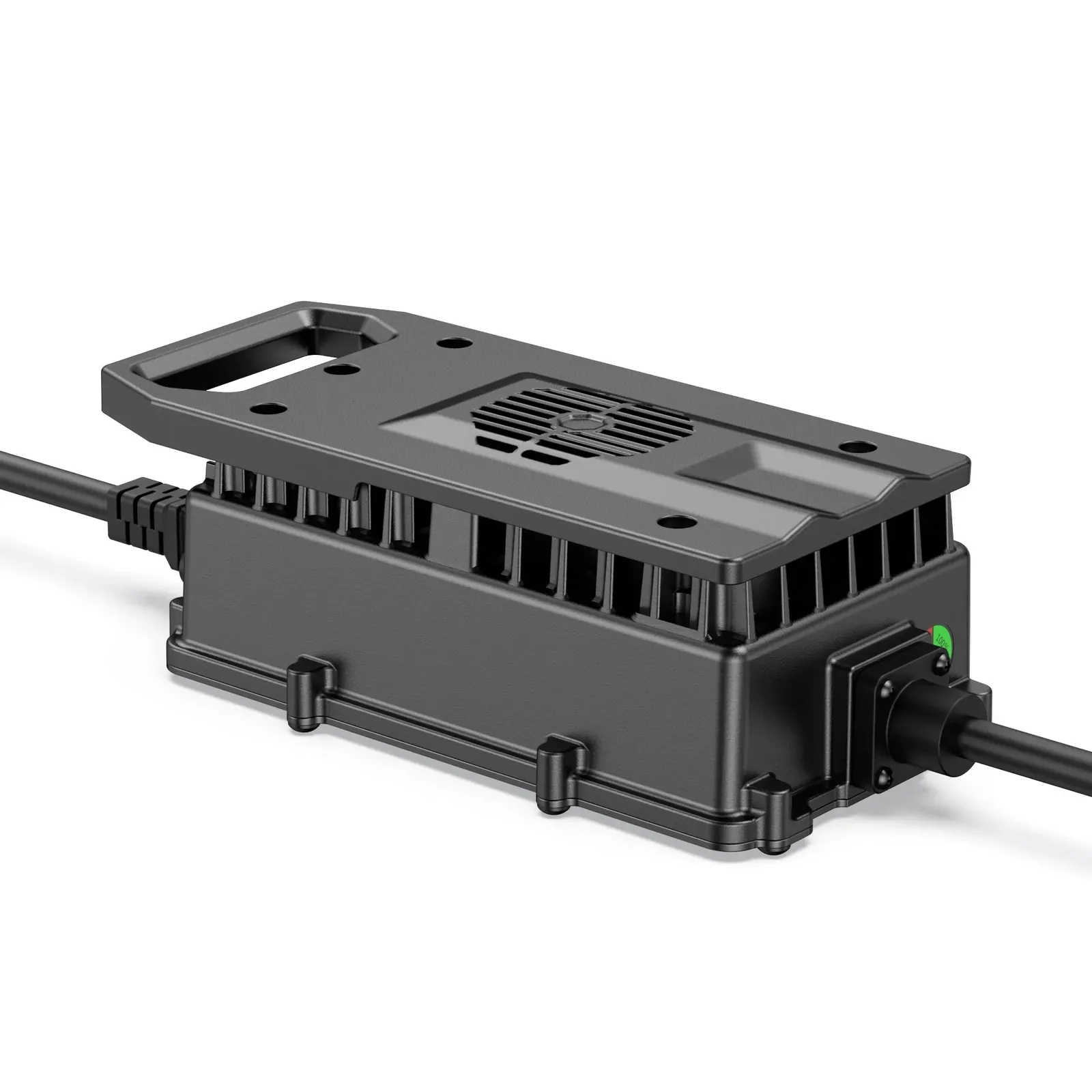 JUXON 54.6V 12A lithium-ion forklift battery charger — detail view 4